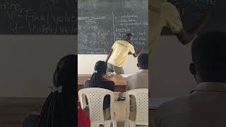 Equations of linear motion