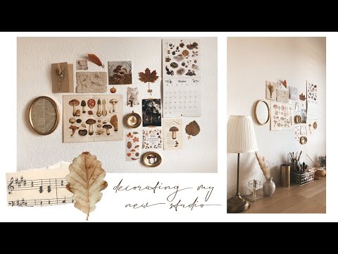 decorating my new studio - autumn decoration, stationery small business - samesjournal