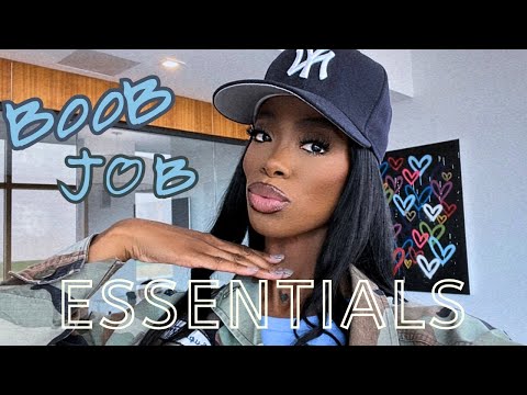 BOOB JOB ESSENTIALS | let’s chat about everything you need for your Breast Augmentation!!