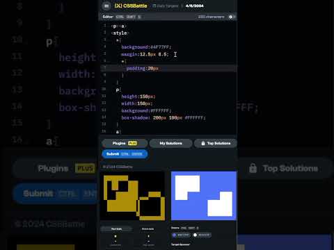 CSS Battle: Overcoming today's challenge! #CSSBattle #CSS #WebDevelopment