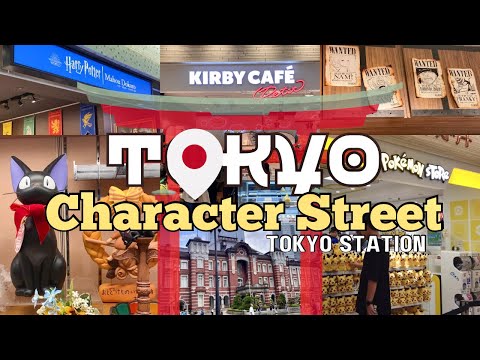 LIVING IN JAPAN 019 | Tokyo Character Street | Tokyo Station