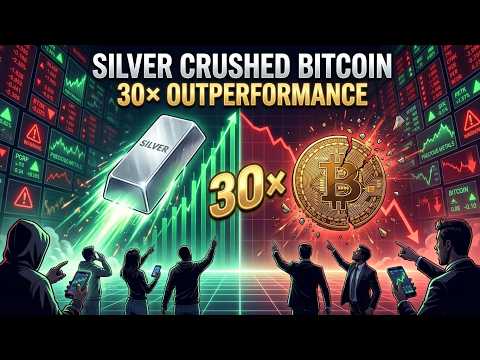 Silver Just Outperformed Bitcoin by 30x