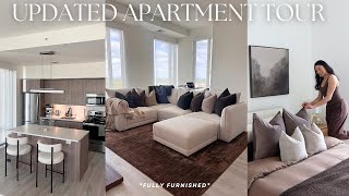 my *fully furnished* updated apartment tour in Washington, DC