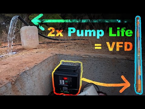 NFlixin 9600 Unbox, Install, Config  - Installing a VFD for my Borehole Pump - 2x Pump Life