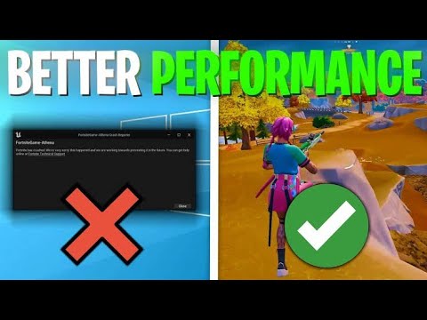 FORTNITE Chapter 4 S3 Lag, Crashes, Stutter ISSUES