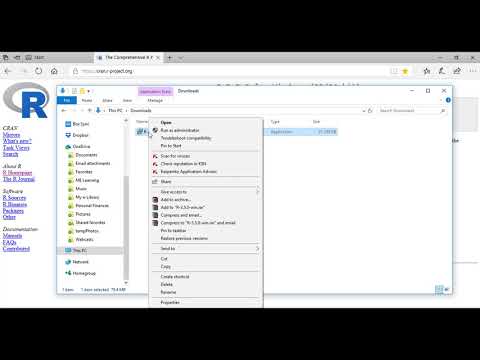 Installing R and RStudio