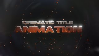 How to Create Procedural Title Animation in Blender | Cinematic - Geometry Node