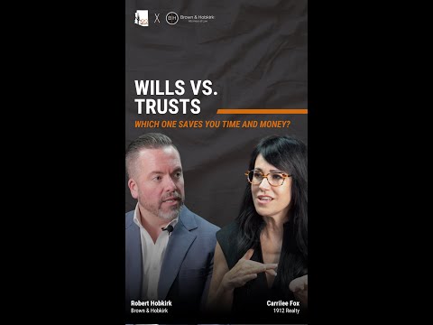 Will vs. Trust: Which One Saves You Time and Money? | THE702FIRM