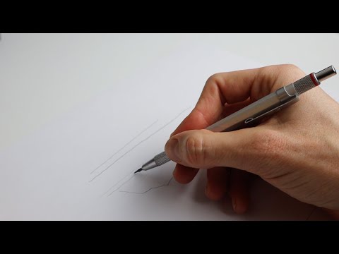 How to Hold + Control Your Pencil for Architectural Sketching