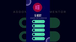 Top 5 Elementor Addons For Elementor Page Builder | Bearded Web Tech