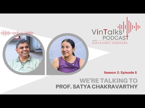VinTalks Podcast | S2: Ep5 | Vinyas Innovative Technologies | Deepashree | Prof. Satya Chakravarthy