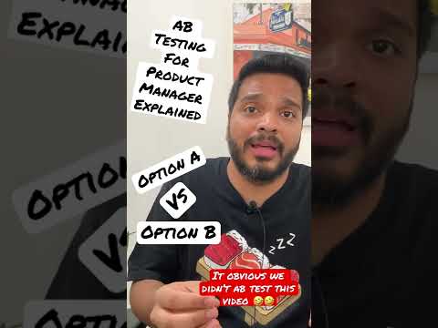 AB Testing for Product Managers #shorts
