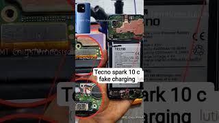 #Tecno spark 10c fake charging solution #mobile repair