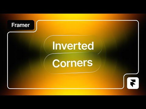 Easy Inverted Corner Trick You Need To Try | Framer Tutorial