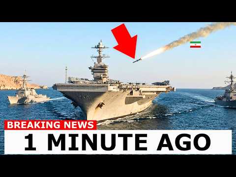 Iran Attacked a U.S. Aircraft Carrier as America's Blockade Began — Then THIS Happened...