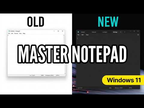 Windows 11 Notepad Tutorial | Exploring the New Features of Windows 11 Notepad