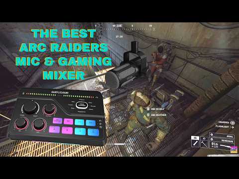 FIFINE TANK 1 and FIFINE SC8: THE BEST MIC & GAMING MIXER FOR  ARC RAIDERS ??