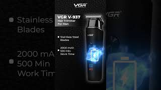 VGR V-937 Hair Trimmer | VGROfficial.in | Unbeatable Battery Performance | 500 Minutes Runtime