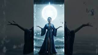 Ocean Magic: Sorceress Summons a Moon Orb from the Sea (Stunning VFX)