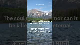 This One Shloka Can Change Your Life | Bhagavad Gita Wisdom #bhagavadgita #gitagyan #sanskritshloka