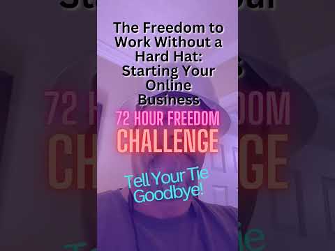 Tell your tie or hard hat goodbyetie.com/72freedom #makemoneyathome #makemoneyonline