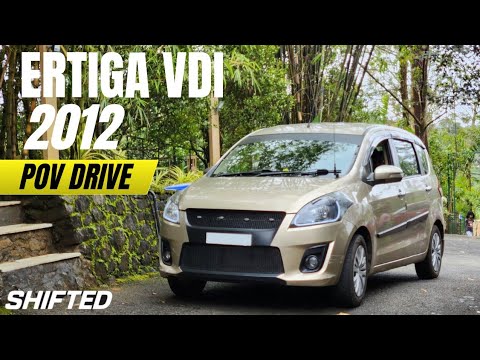 Maruti suzuki Ertiga 2012 | VDI | POV DRIVE #2 |#diesel Vagamon | SHIFTED |MALAYALAM|#ertiga #asmr 