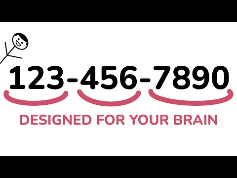 Why Phone Numbers Look Like This