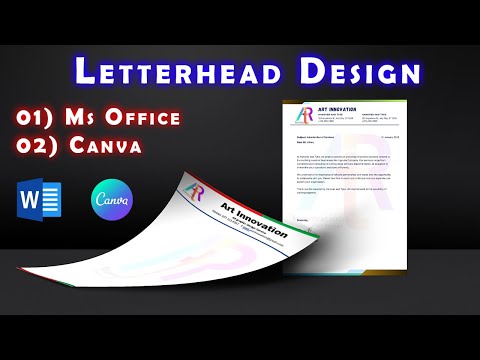 Letterhead Design MS Office & Canva – The Only Guide You Need