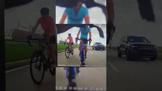 SUV Crashes Into Bikers, Then Flees😬