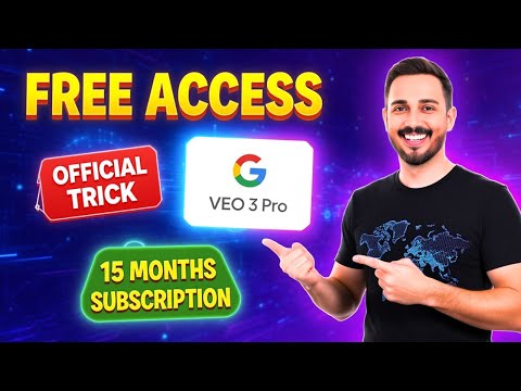 How to Try Google VEO 3 Pro FREE (15 Months)
