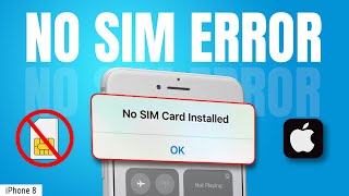 How to Fix NO SIM Problem on iPhone 8 Plus