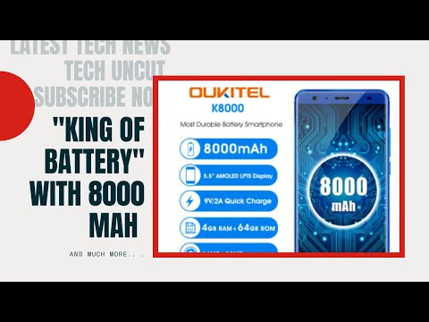 | Oukitel Launches WP10 5G with “King Battery” of 8000mAh | TechUncut #Techuncut #latesttechnews