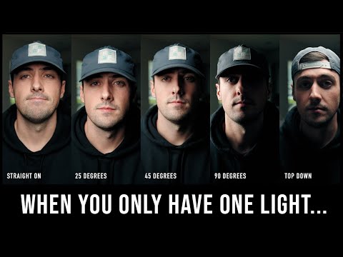 How to Light Videos With Only 1 Light
