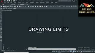 HOW TO SETUP PAGE |DRAWING UNITS |DRAWING LIMITS|