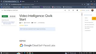 Video Intelligence: Qwik Start || #GSP154 || #labsolution #GCP || #google_cloud_self_placed_labs
