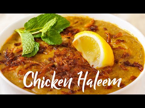 EASY Chicken Haleem Recipe (Urdu Hindi) | Quick Chicken Daleem | How to Make Haleem