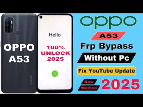 Oppo A53 Google Account Lock Unlock New Method 2025 Frp Bypass   Without Pc 2025 UPDATE TRICS