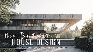 Neo-Brutalist House Design Ideas for Modern Homes: Embrace Raw Beauty