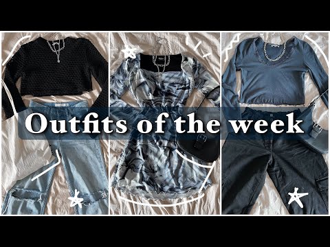 my week in outfits | fall 2022🤍