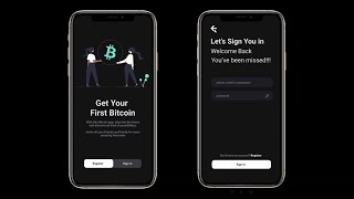 Login Screen UI Design with Figma | Tech Tian