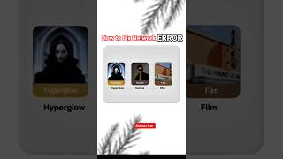 Network Error  fix Tutorials Capcut pro