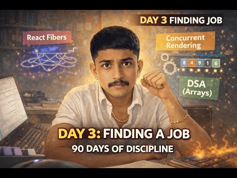 Day 3 I This React Concept Separates Beginners from Pros (React Fibers & Concurrent Rendering)