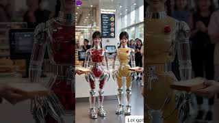 Classic Peanut Butter Jelly Dispenser Robots #futuristic #robot #humanoid #peanutbutter #jelly #AI