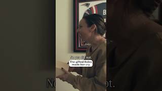 She's officially initiated now