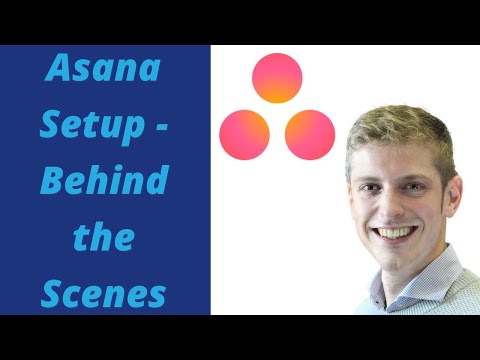 ASANA - Take a Tour of My Business Set Up (Project Management Software)