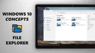Modern File Explorer for Windows 10 Concept