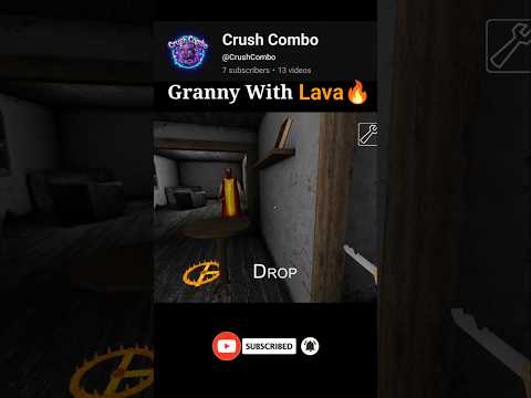 Granny Lava Mode🔥Active | Granny | Granny Game | Crush Combo #viral #granny #shorts