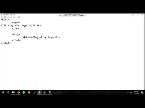 HTML tutorial#1. An Introduction for Absolute Beginners in Hindi/Urdu