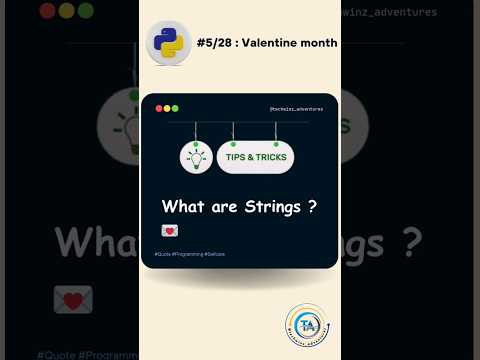 🚀 Day 5/28: Python Strings🚀