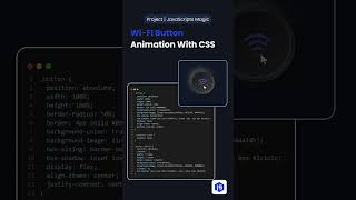 Wi FI Button Animation With CSS #cssbutton #csstricks #csseffect #cssanimation